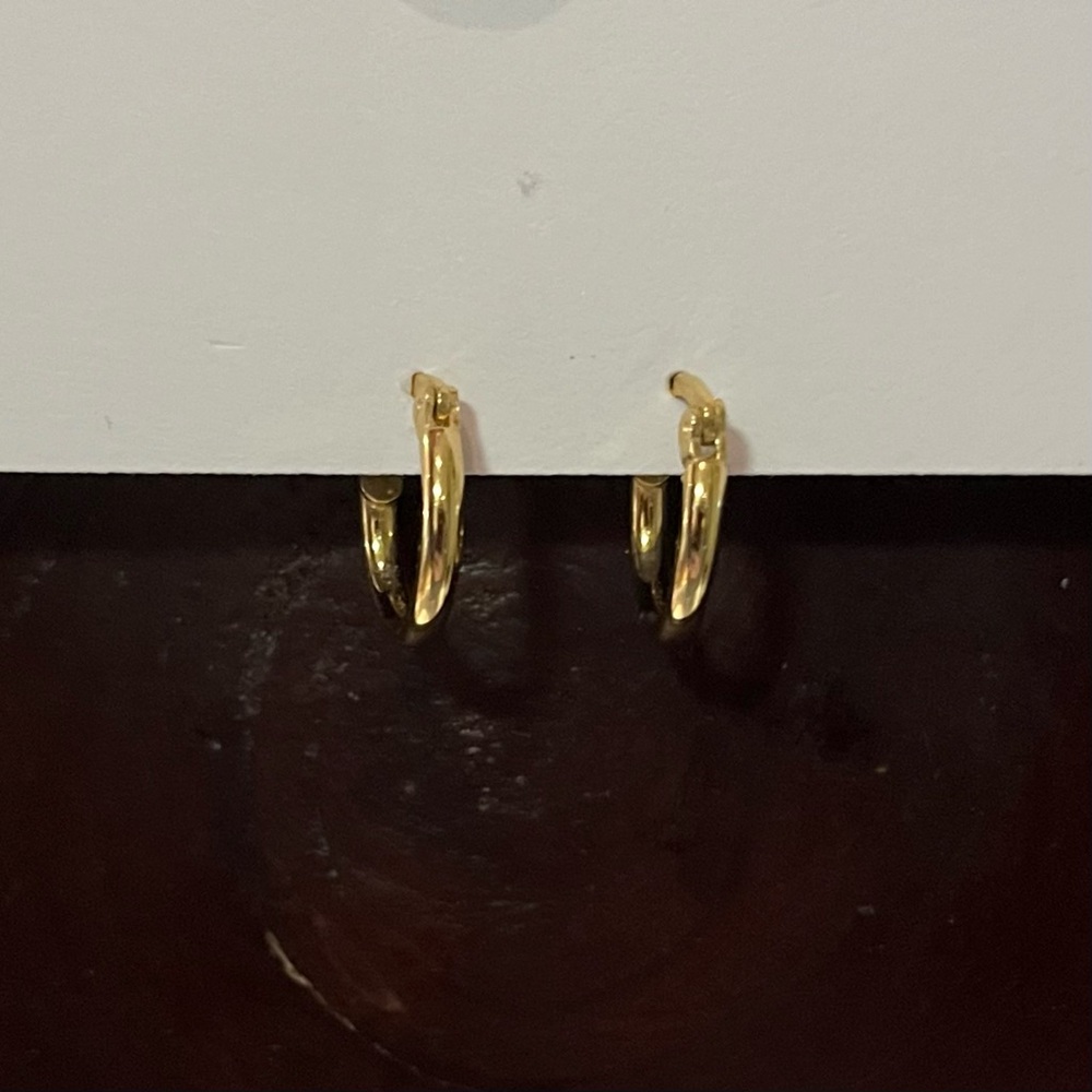 Gold Hoop Earrings